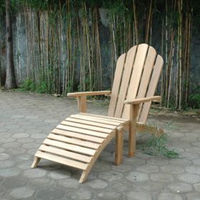 ADIRONDACK WITH OTTOMAN