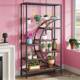 Plant Stand (Color: Brown)